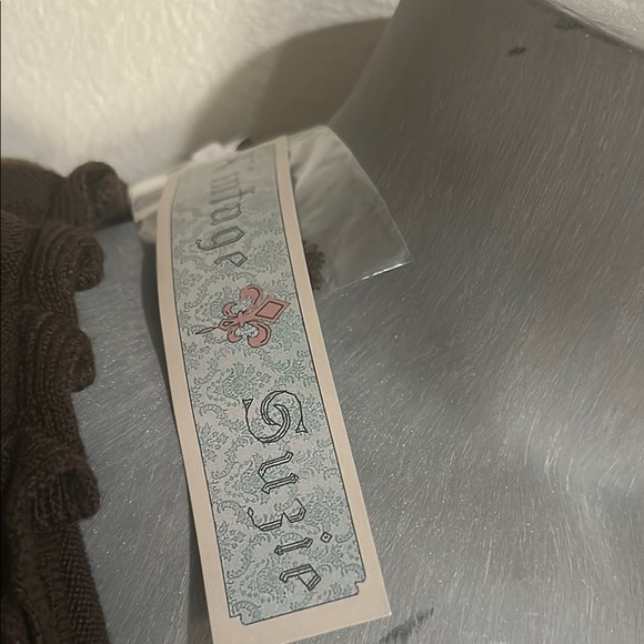 Brown Ruffled Cardigan - Picture 2 of 4